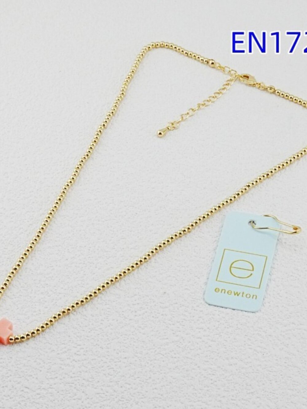 Enewton Cross Beaded Necklace